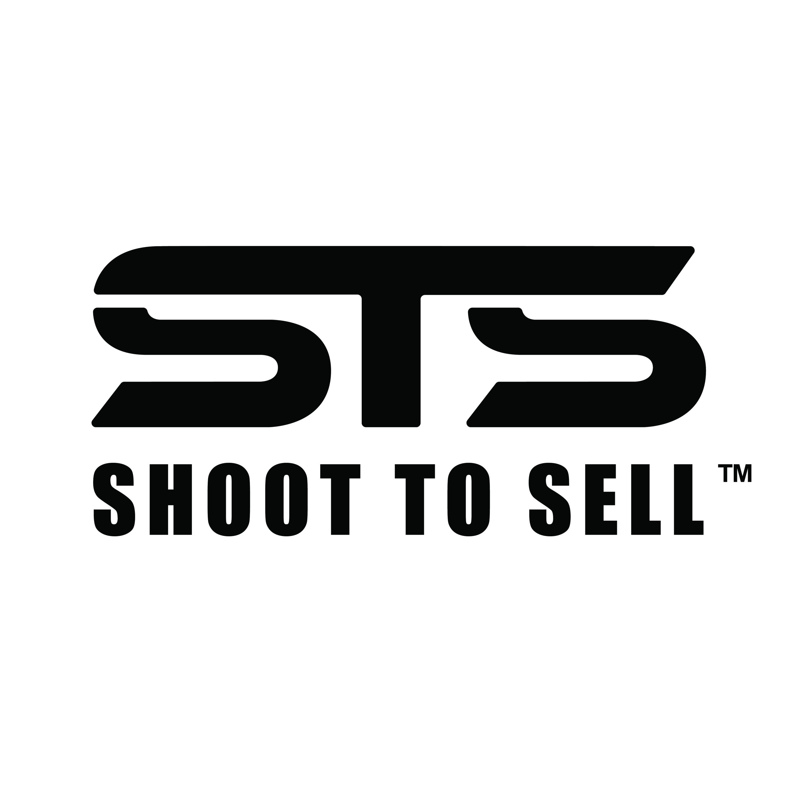 Logo with "STS" on the top line, with "Shoot to Sell" below.