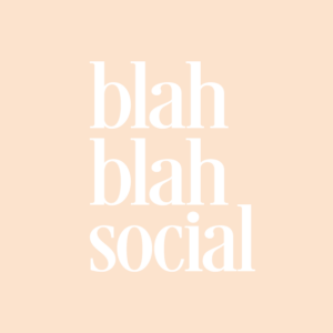 Blah Blah Social logo