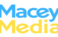 Macey Media logo with "Macey" in light blue text and "Media" in yellow text.